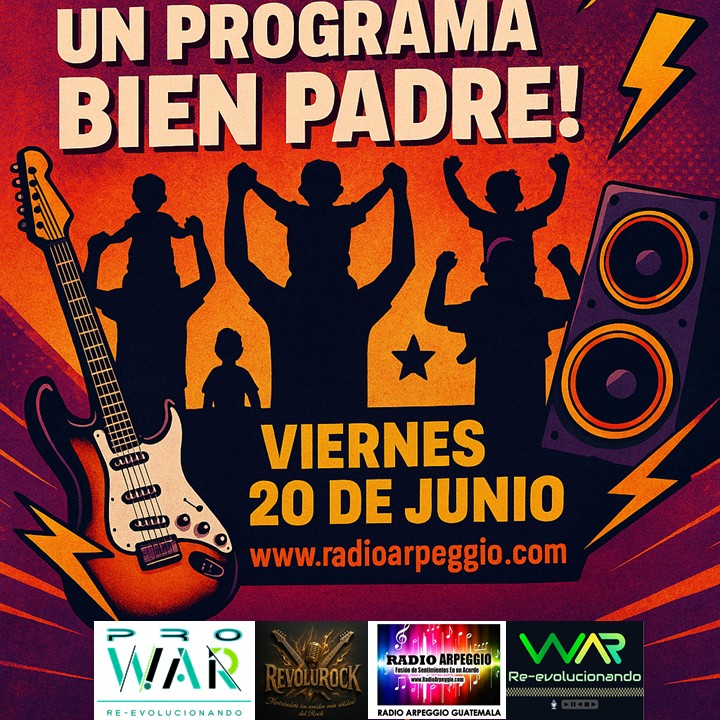 Programa Especial del Día del Padre en Revolu Rock